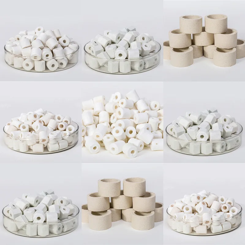 UJW ceramic ring product range with multiple ring sizes and profiles