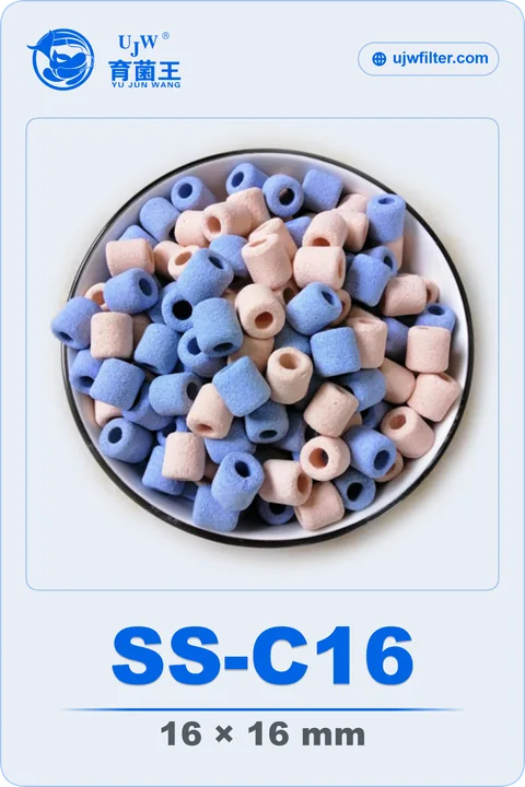 UJW Porous Bio Rings model SS-C16 product card
