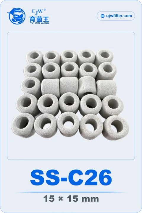 UJW Porous Bio Rings model SS-C26 product card