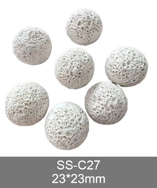 SS-C27 3D bio media, hexagonal porous ceramic pieces