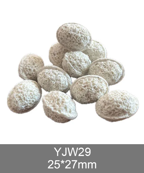 YJW29 3D bio media, white porous ceramic blocks