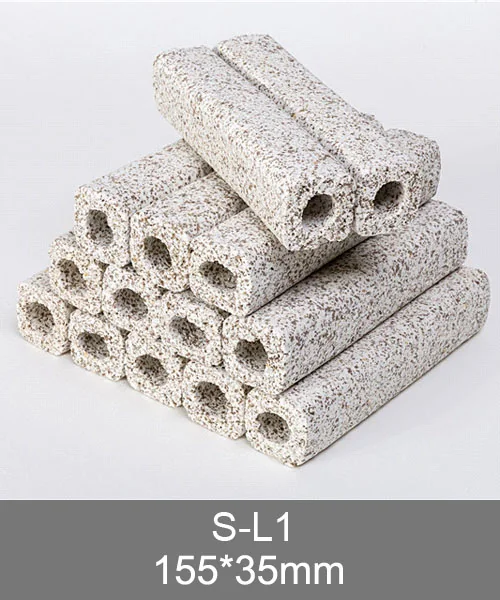 S-L1 bacteria house media, long porous ceramic tubes