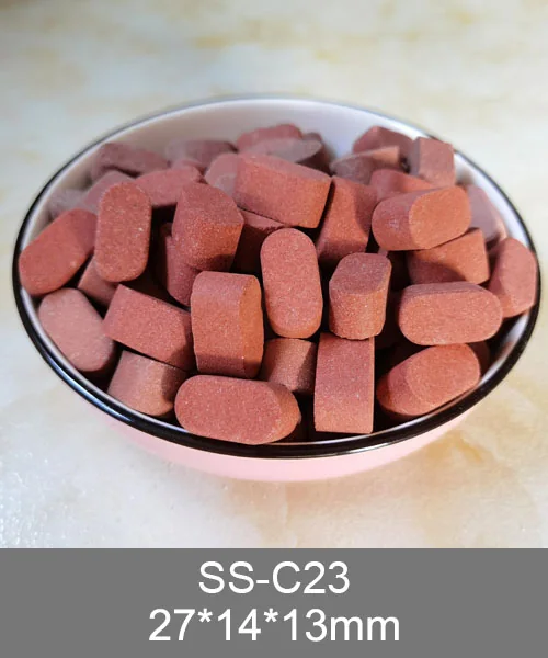 SS-C23 gray ceramic filter media pieces