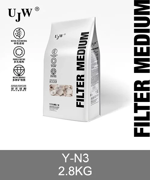 Y-N3 white ceramic block media pieces