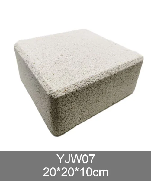 YJW07 ceramic filter media sample pieces